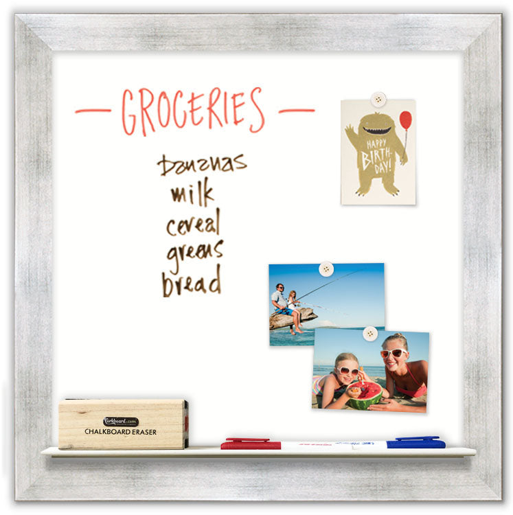 24" x 24" Dry Erase Board - Torino Frame