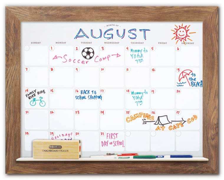 Wall White Board Calendar Fridge Dry Erase Calendar Wall Dry Erase