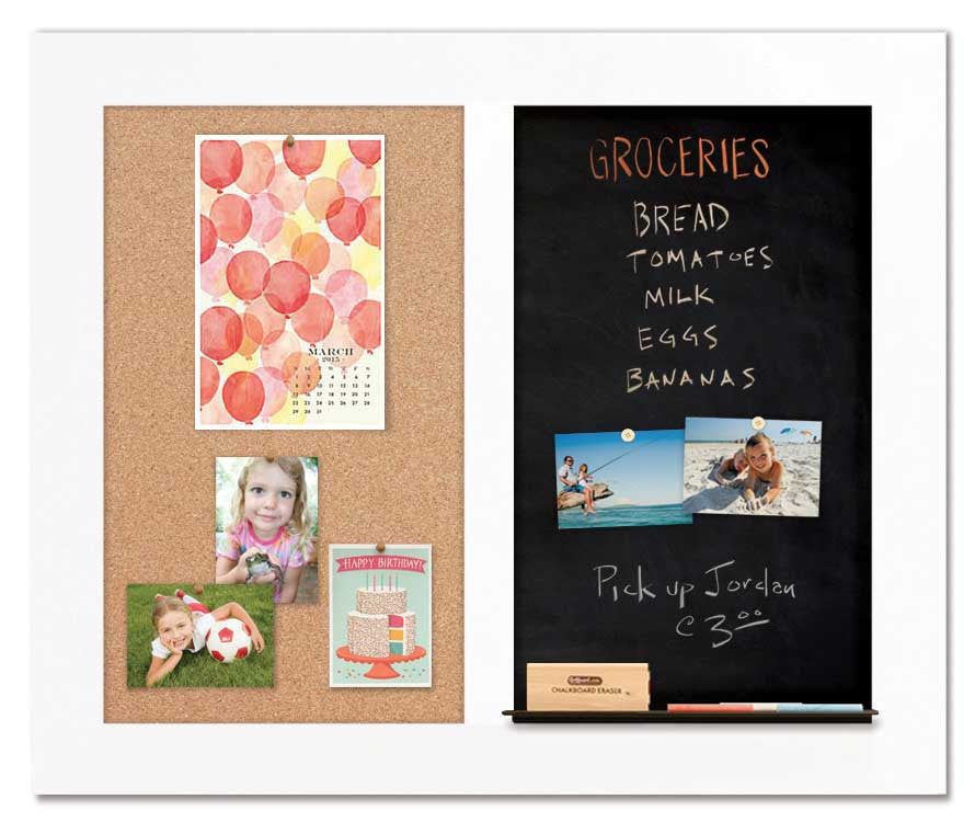 Chalk Combo Board 36" x 30"