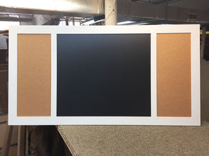 Chalk Combo Board for Mudroom