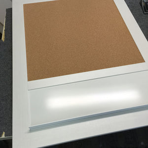 Custom Cork Board with Dry Erase
