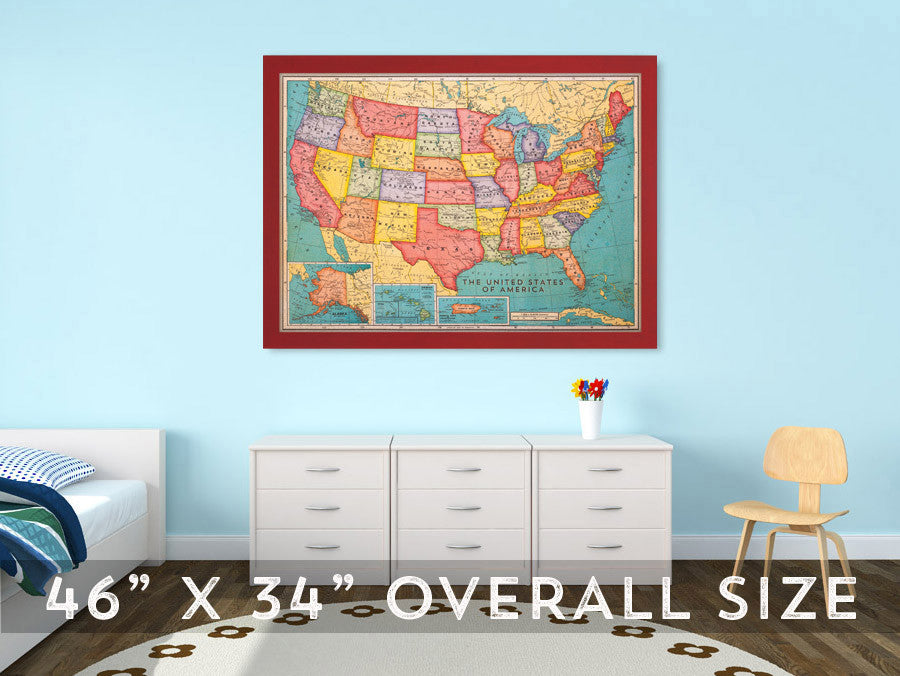 Cork Board Maps Now Available