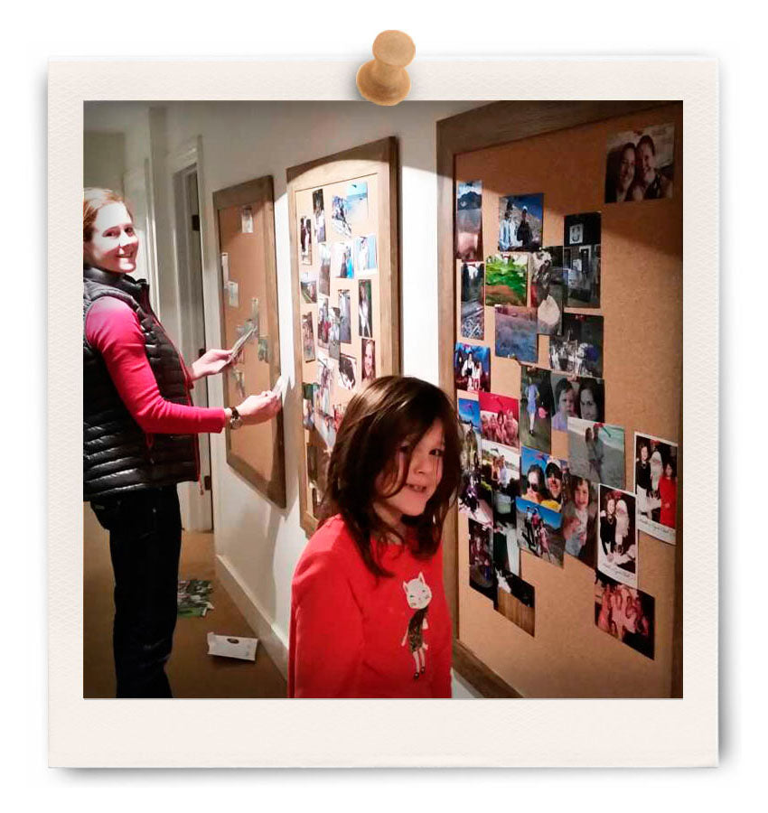 Cork Board Photo Gallery