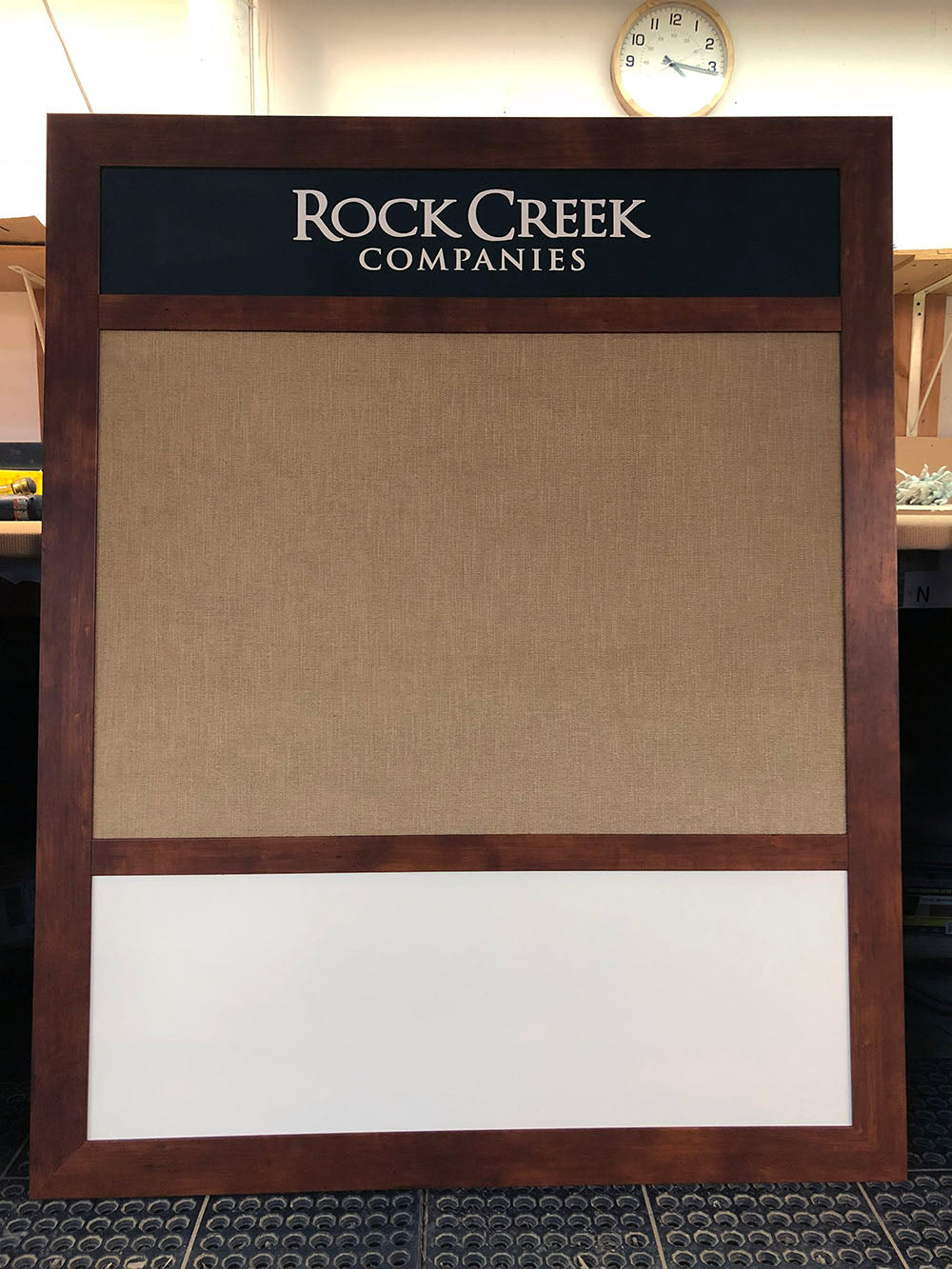 Custom Board with Custom Signage