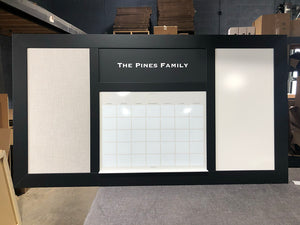 Custom Board for Mudroom