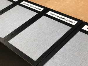 'You Are Appreciated' Boards