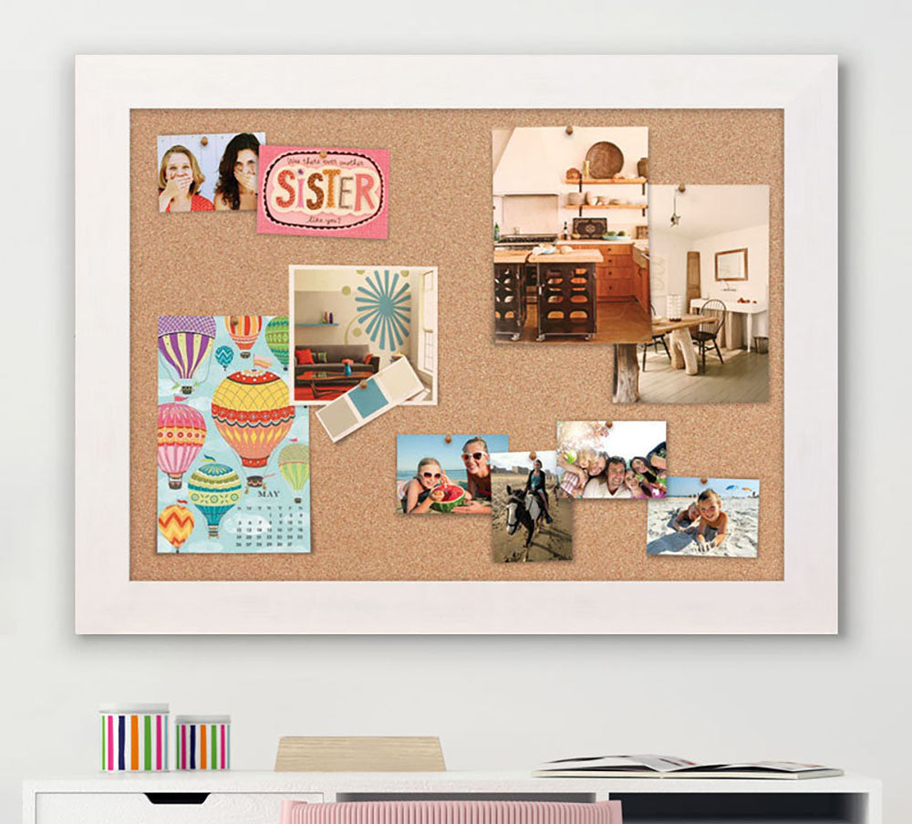 Cork boards built from scratch with your choice of 25 frames.