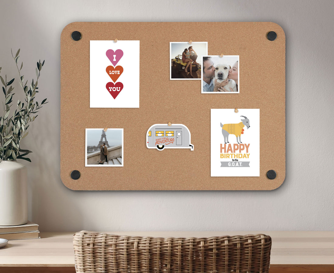 Frameless Cork Board  24" x 18"
