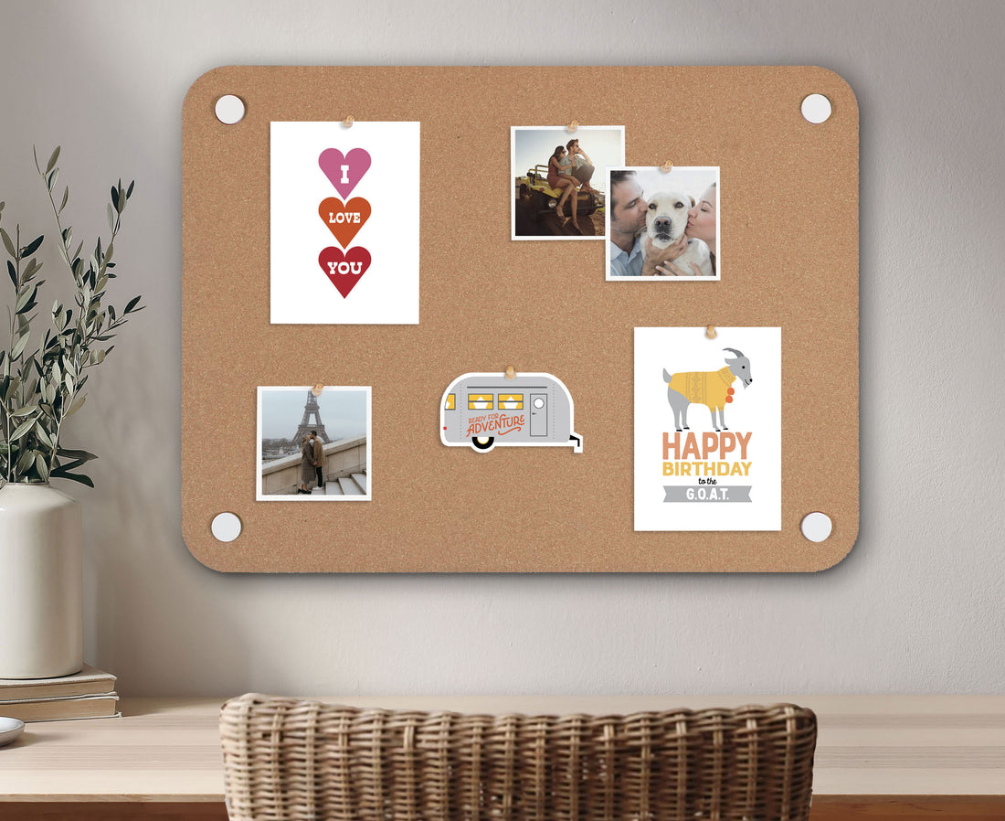 Frameless Cork Board  24" x 18"