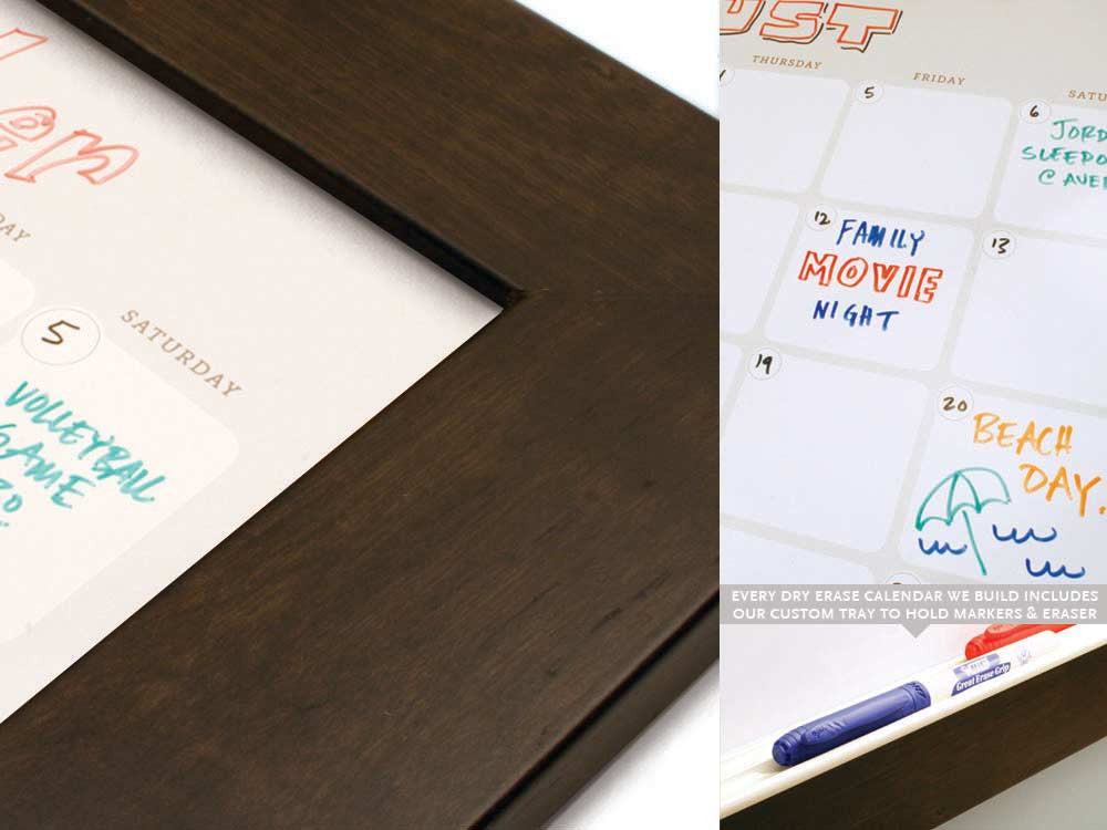 Dry Erase Wall Calendar Decorative Whiteboard Calendar Corkboard com