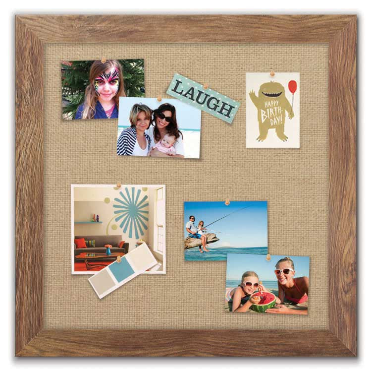 Bulletin Board with Barnboard frame