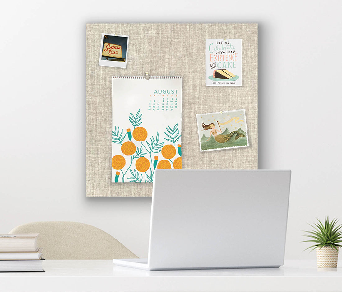 24" x 24" Frameless Magnet Board - Twine