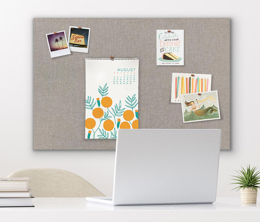 Store Pinboard Fabric Push Pin Board | Buy Pin Boards | Corkboard.com