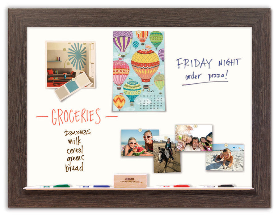 42" x 32" White Board - Boardwalk Frame
