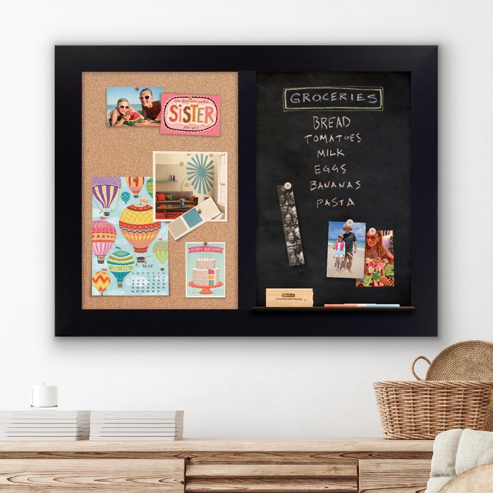 42" x 32" Chalk Combo Boards Combo Bulletin Board