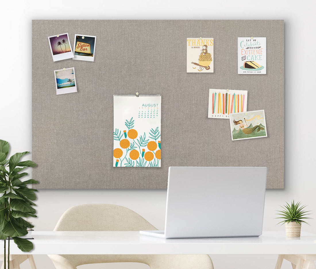 48" x 32" Frameless Magnet Board - Pebble